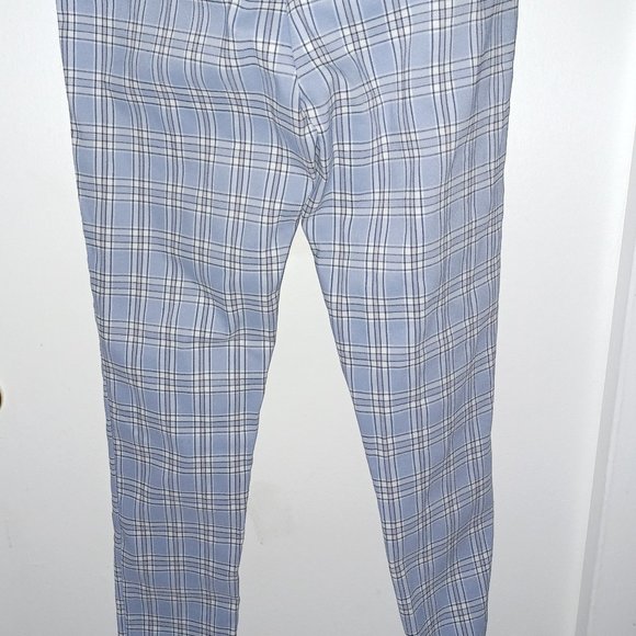 BLUE PLAID PANTS (CLUELESS LOOK/PATTERN) - Picture 7 of 9